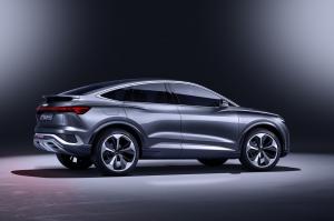 Audi Q4 Sportback e-tron Concept 2020 года 